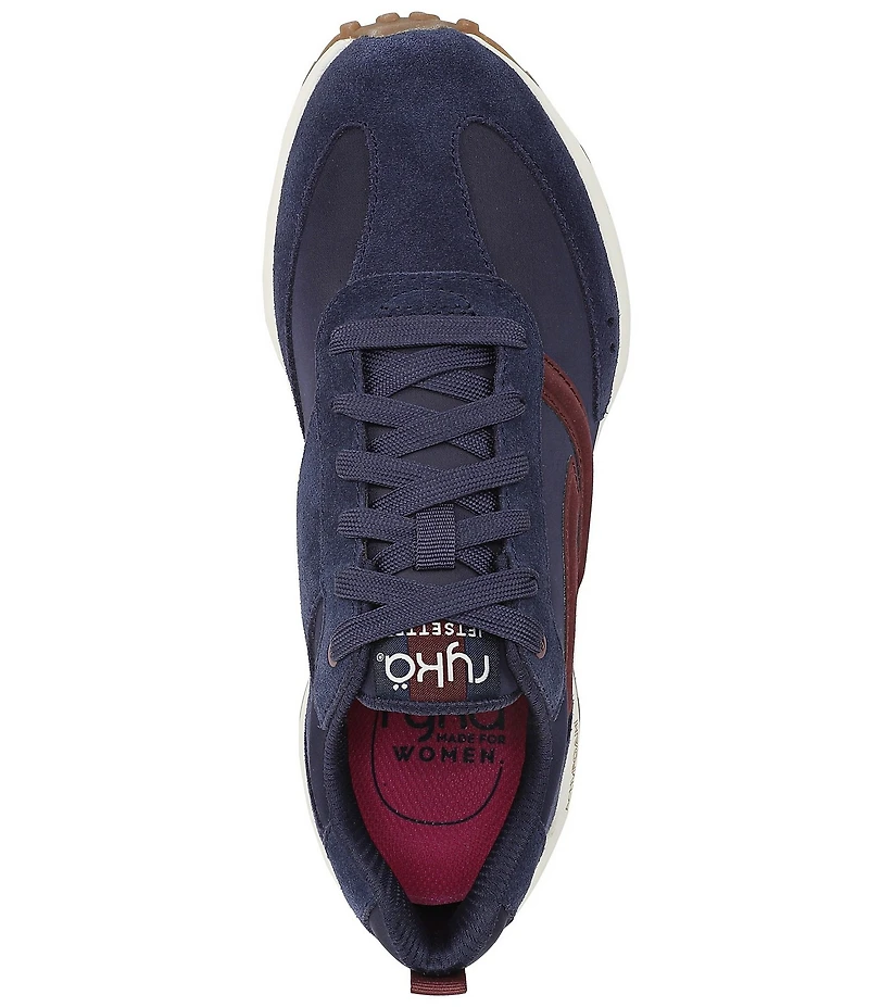 Ryka Women's Jetsetter Nylon and Suede Sneakers