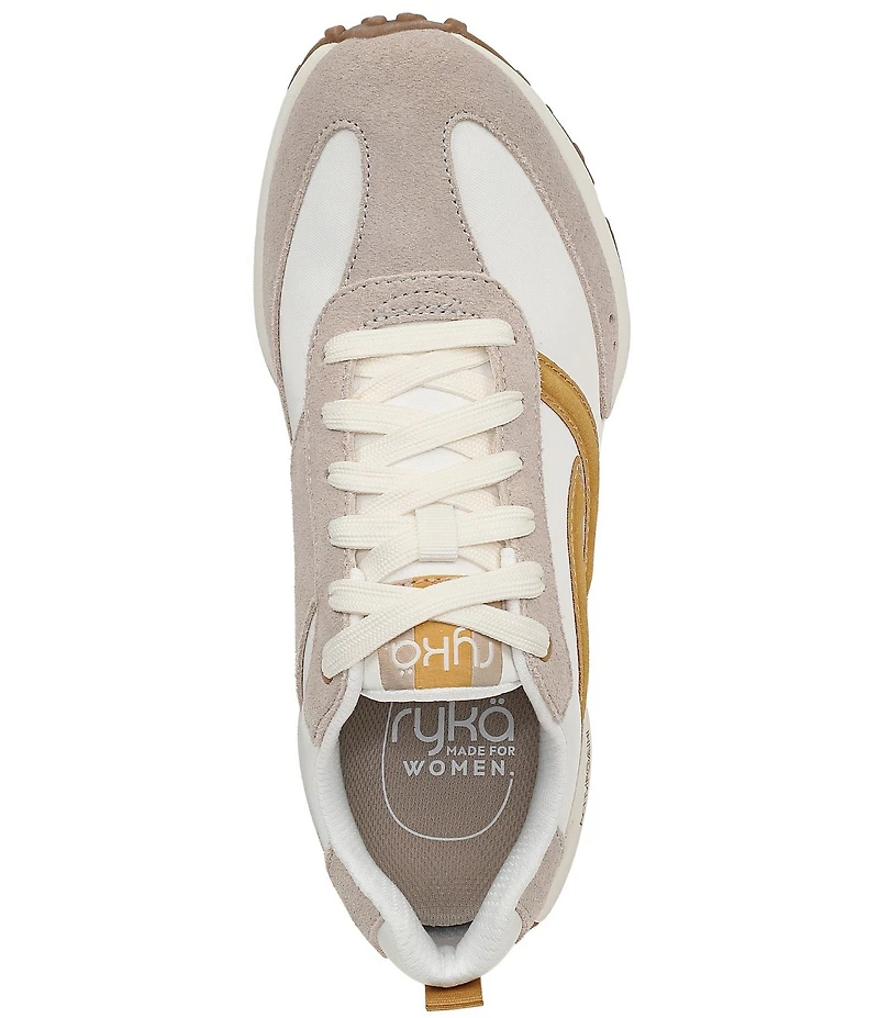 Ryka Women's Jetsetter Nylon and Suede Sneakers