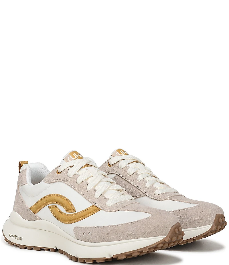 Ryka Women's Jetsetter Nylon and Suede Sneakers
