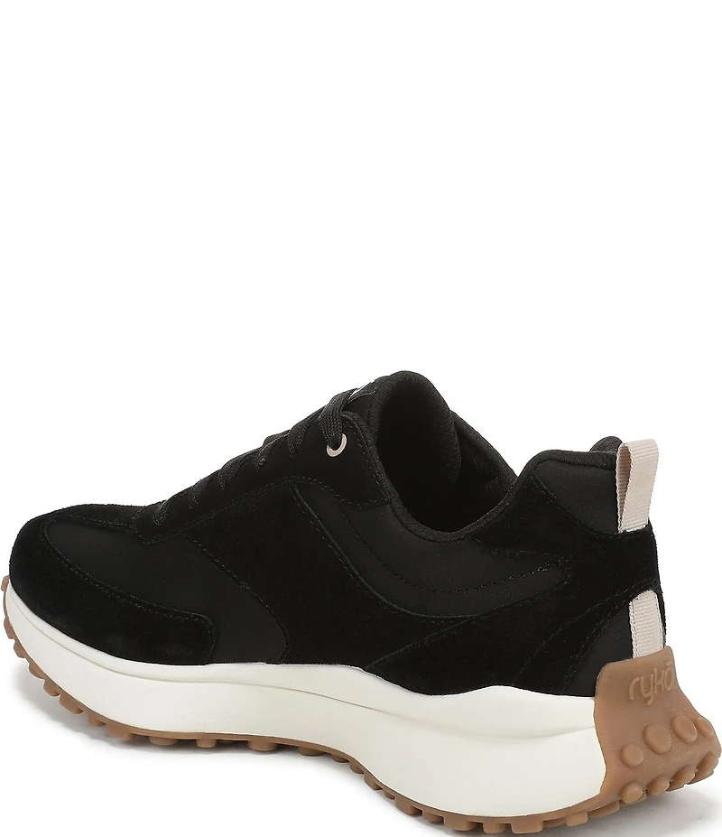 Ryka Women's Jetsetter Nylon and Suede Sneakers