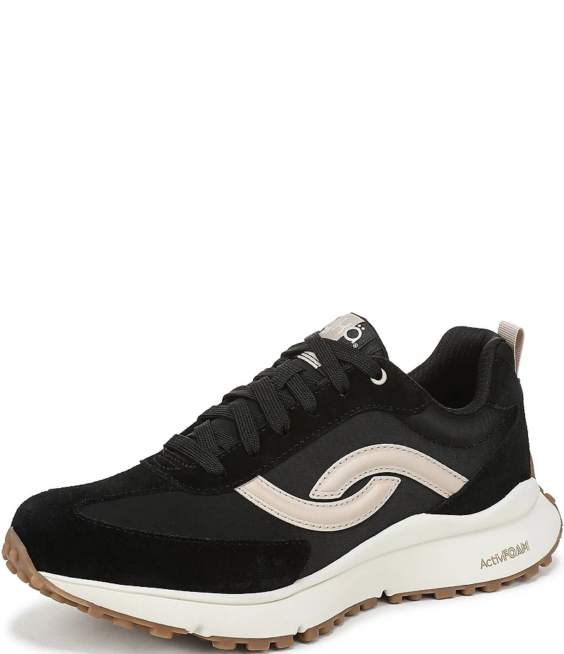Ryka Women's Jetsetter Nylon and Suede Sneakers