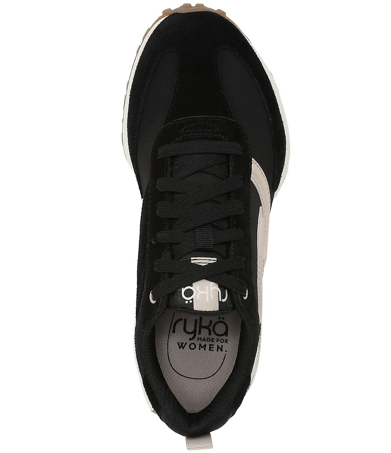Ryka Women's Jetsetter Nylon and Suede Sneakers