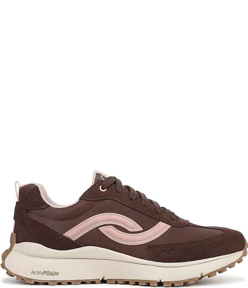 Ryka Women's Jetsetter Nylon and Suede Sneakers
