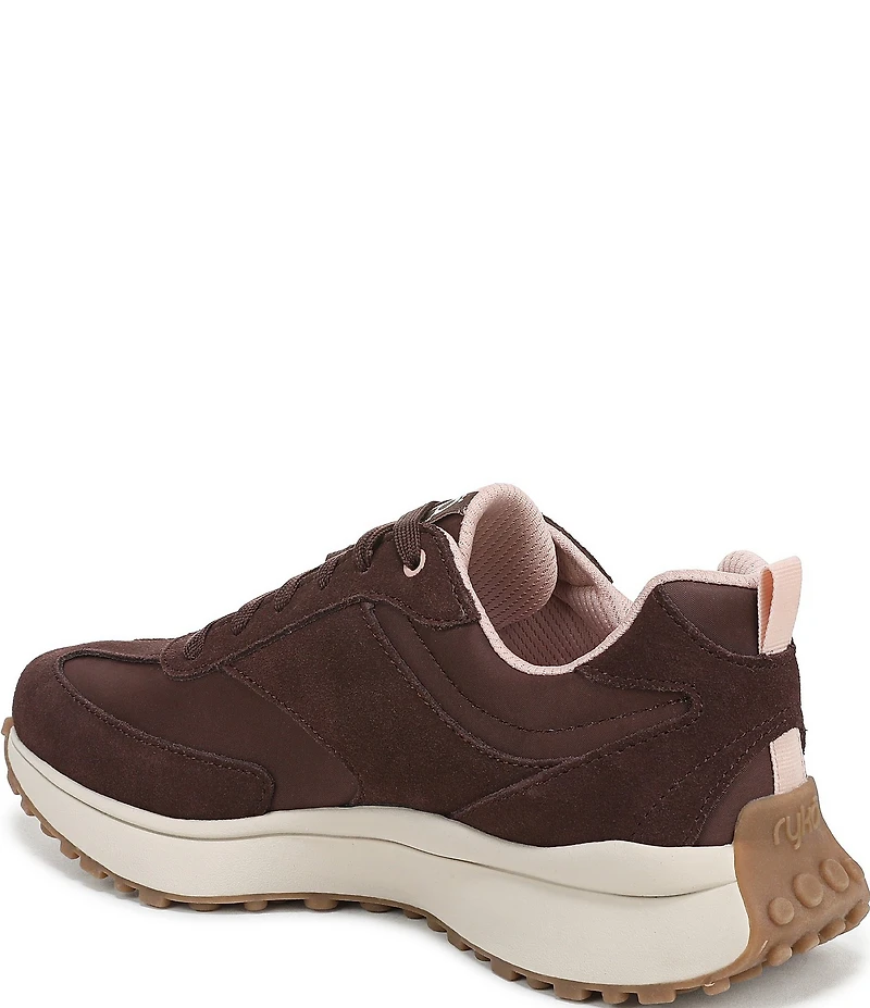 Ryka Women's Jetsetter Nylon and Suede Sneakers