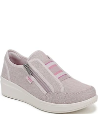 Ryka Women's Lounge Zip Washable Wedge Sneakers