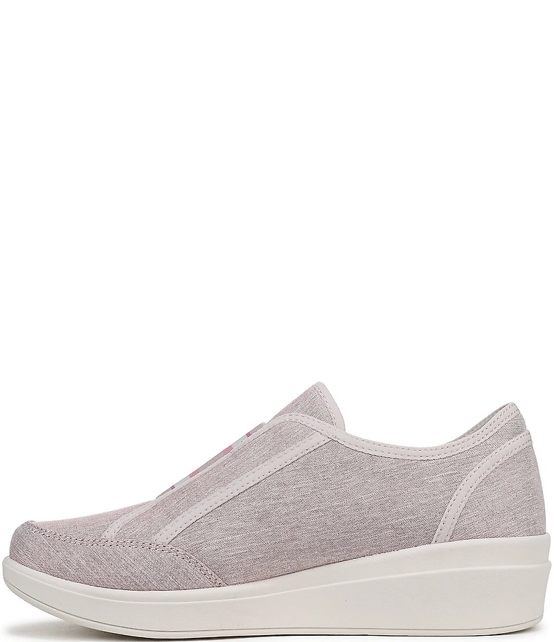 Ryka Women's Lounge Zip Washable Wedge Sneakers