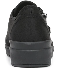 Ryka Women's Lounge Zip Washable Wedge Sneakers