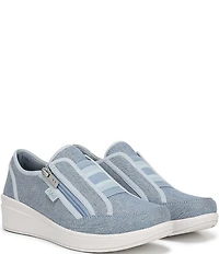Ryka Women's Lounge Zip Washable Wedge Sneakers