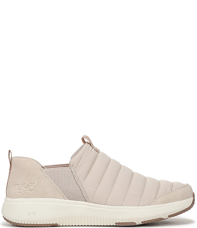 Ryka Women's Pursuit Quilted Nylon Slip On Sneakers