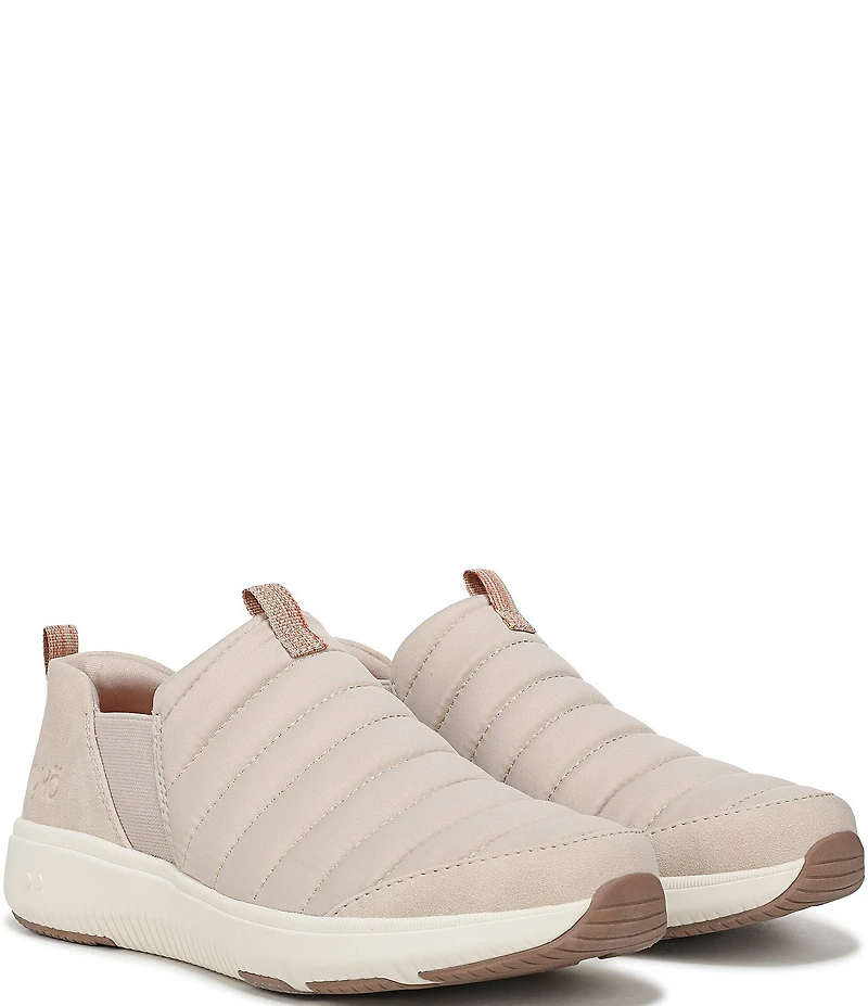 Ryka Women's Pursuit Quilted Nylon Slip On Sneakers