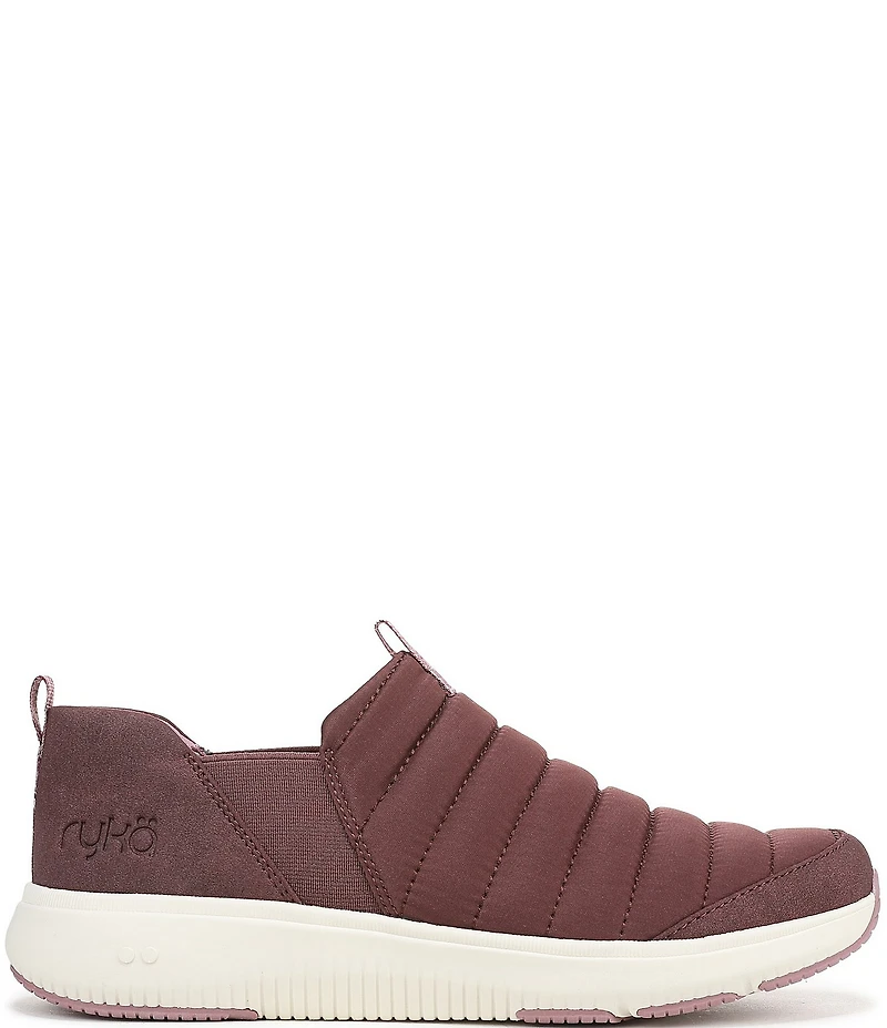 Ryka Women's Pursuit Quilted Nylon Slip On Sneakers