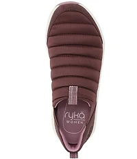 Ryka Women's Pursuit Quilted Nylon Slip On Sneakers