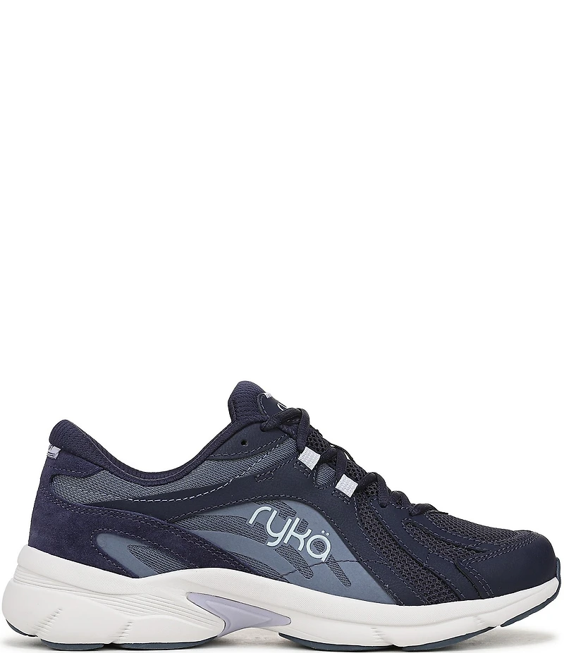 Ryka Women's Skylift Mesh and Leather Fitness Walking Sneakers