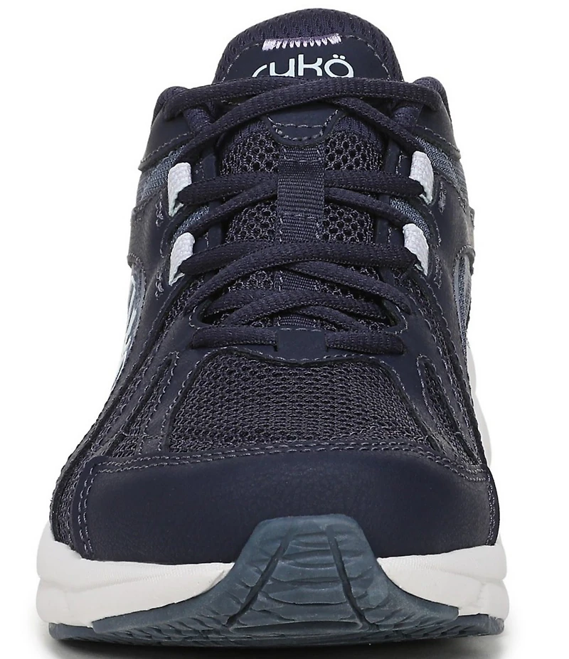 Ryka Women's Skylift Mesh and Leather Fitness Walking Sneakers