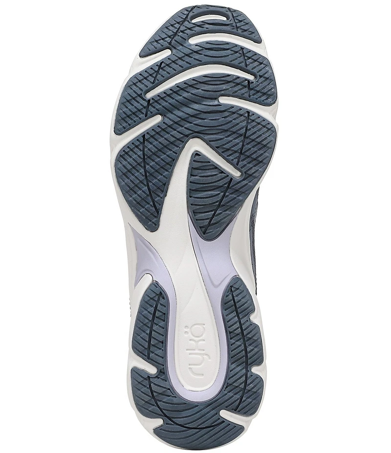 Ryka Women's Skylift Mesh and Leather Fitness Walking Sneakers