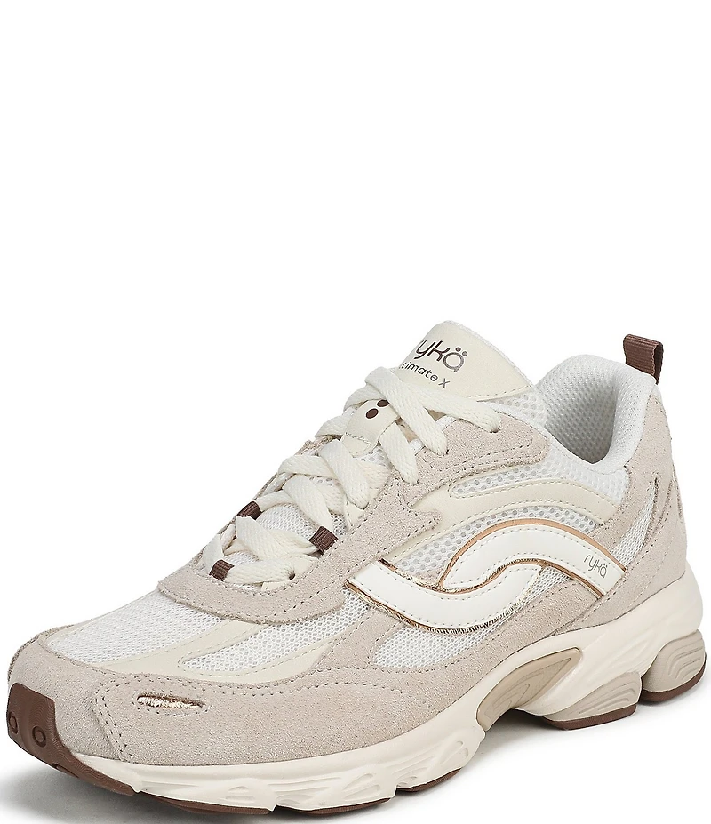 Ryka Women's Ultimate X Mesh Lightweight Lace Up Sneakers