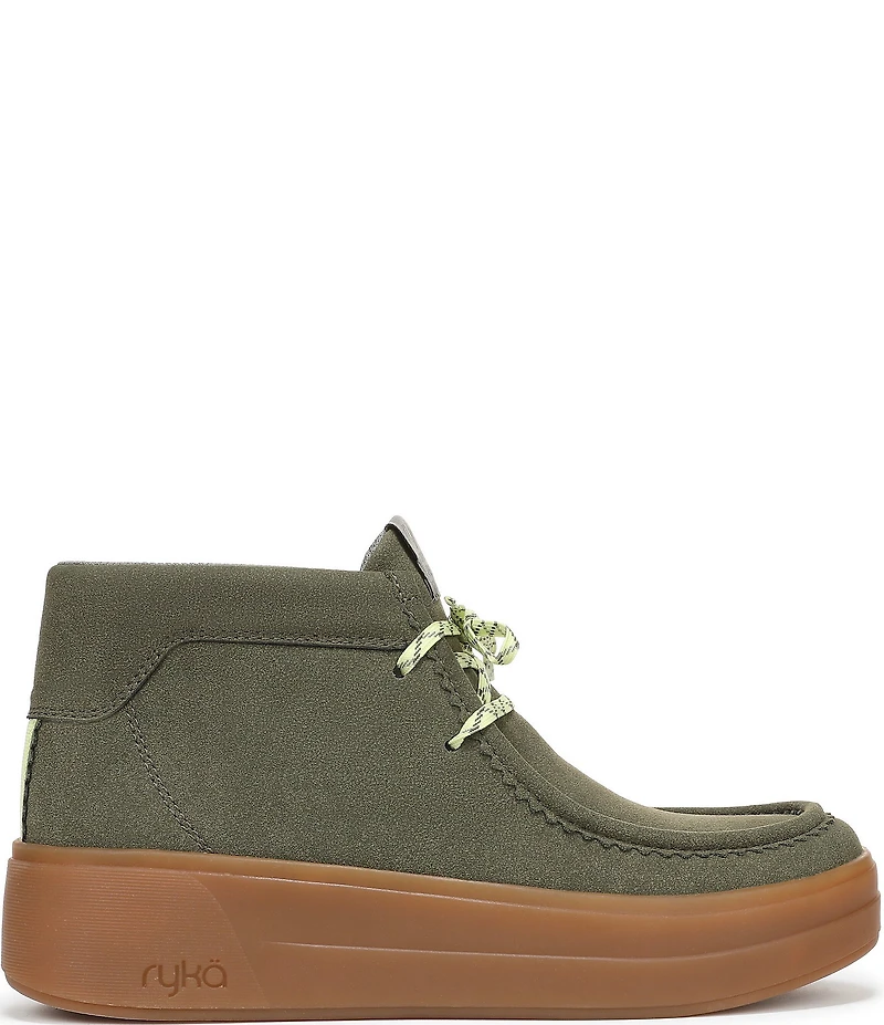 Ryka Women's Vibrant Washable Chukka Platform Ankle Booties