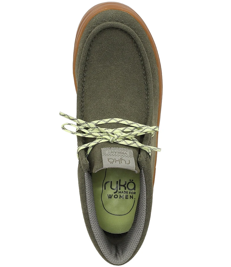 Ryka Women's Vibrant Washable Chukka Platform Ankle Booties