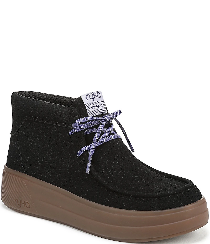 Ryka Women's Vibrant Washable Chukka Platform Ankle Booties