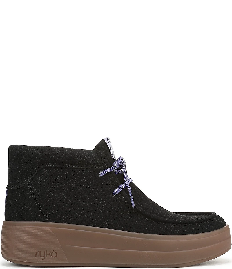 Ryka Women's Vibrant Washable Chukka Platform Ankle Booties