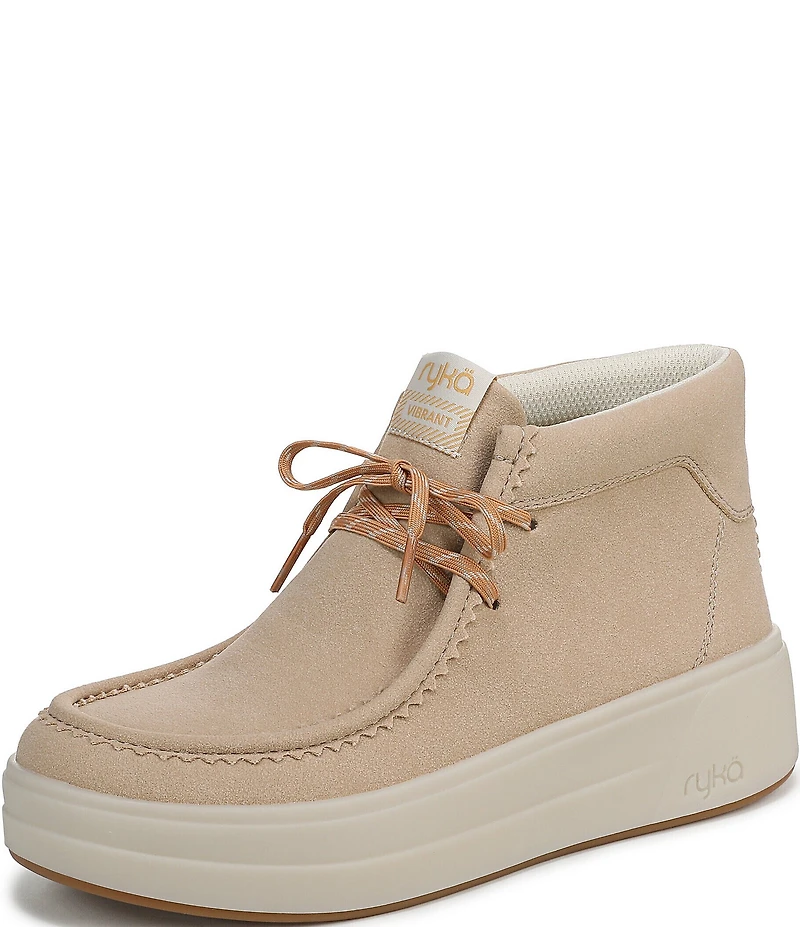 Ryka Women's Vibrant Washable Chukka Platform Ankle Booties