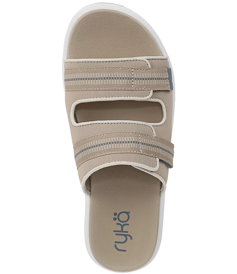 Ryka Women's Viv Banded Platform Slide Sandals