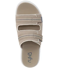 Ryka Women's Viv Banded Platform Slide Sandals