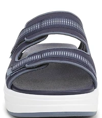 Ryka Women's Viv Banded Platform Slide Sandals