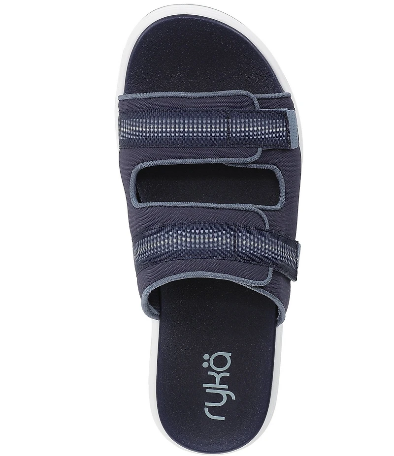 Ryka Women's Viv Banded Platform Slide Sandals