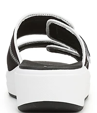 Ryka Women's Viv Banded Platform Slide Sandals