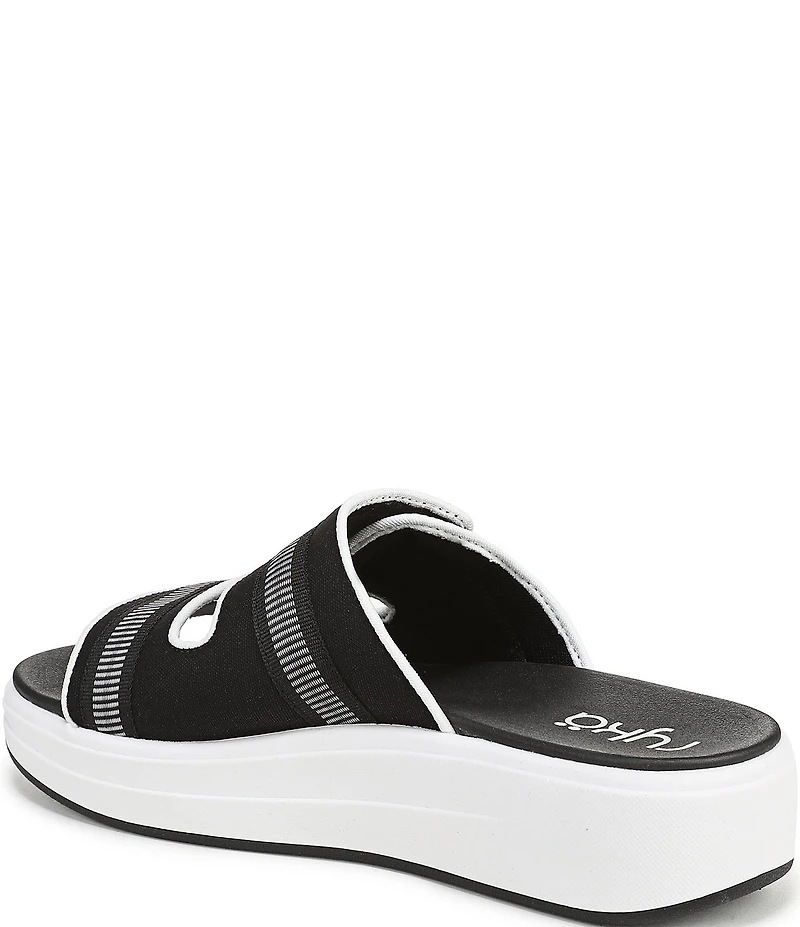 Ryka Women's Viv Banded Platform Slide Sandals