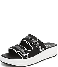 Ryka Women's Viv Banded Platform Slide Sandals
