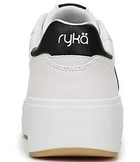 Ryka Women's Viv Max Lace Up Platform Sneakers