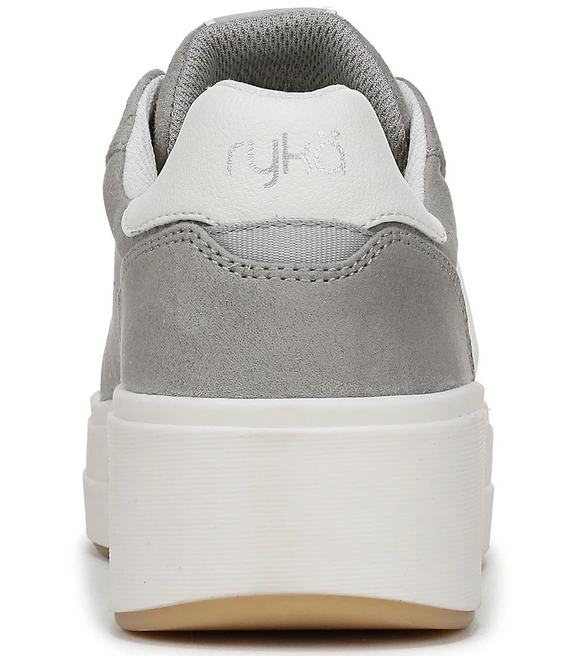 Ryka Women's Viv Max Fabric Lace Up Platform Sneakers
