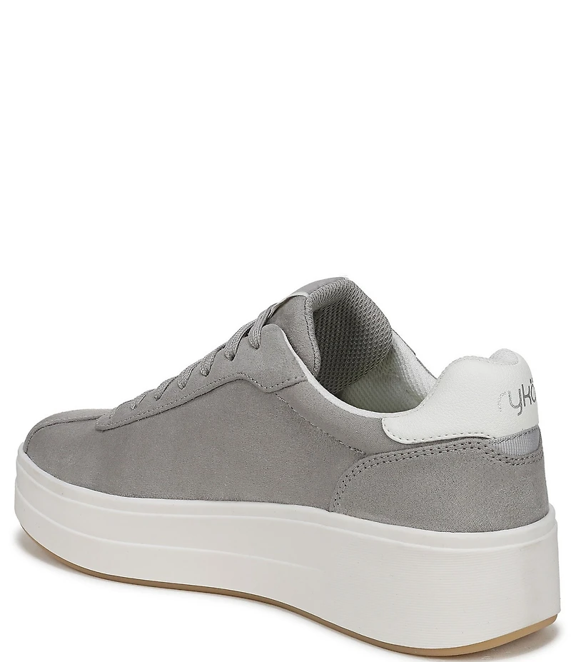Ryka Women's Viv Max Fabric Lace Up Platform Sneakers