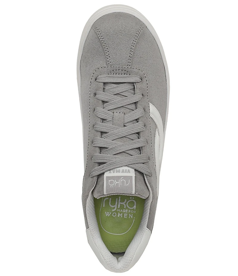 Ryka Women's Viv Max Fabric Lace Up Platform Sneakers