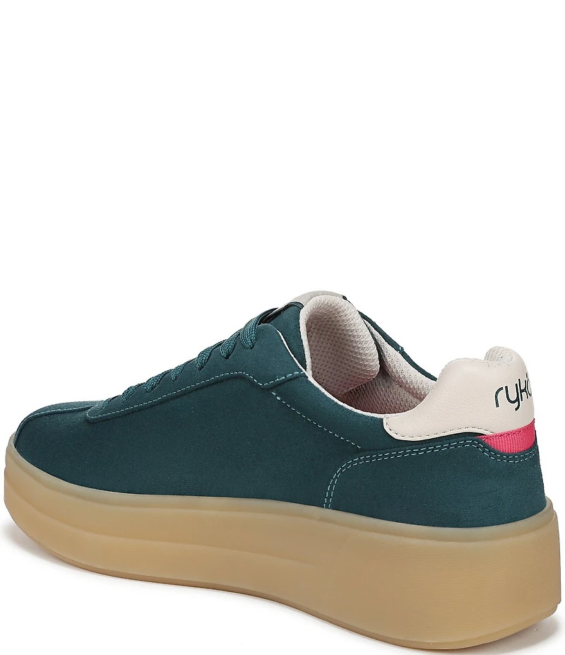 Ryka Women's Viv Max Fabric Lace Up Platform Sneakers