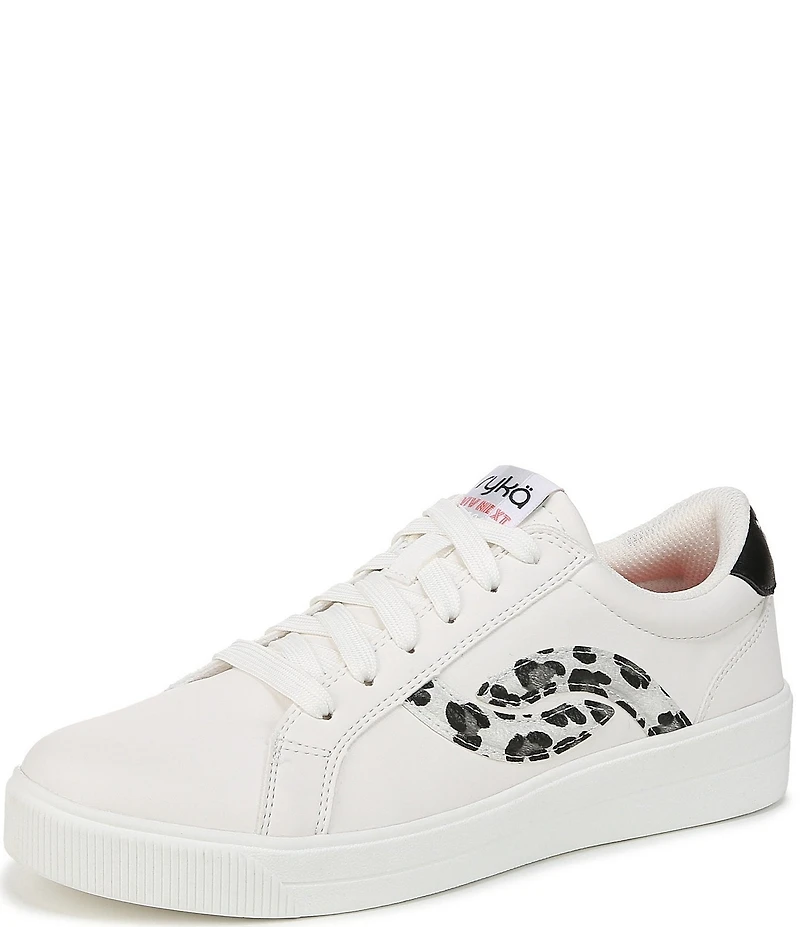 Ryka Women's Viv Next Leopard Lace Up Sneakers