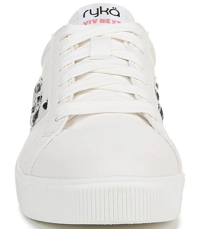Ryka Women's Viv Next Leopard Lace Up Sneakers