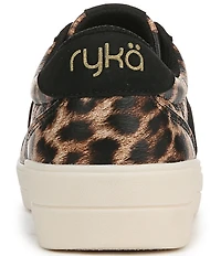 Ryka Women's Viv Next Leopard Print Lace Up Sneakers