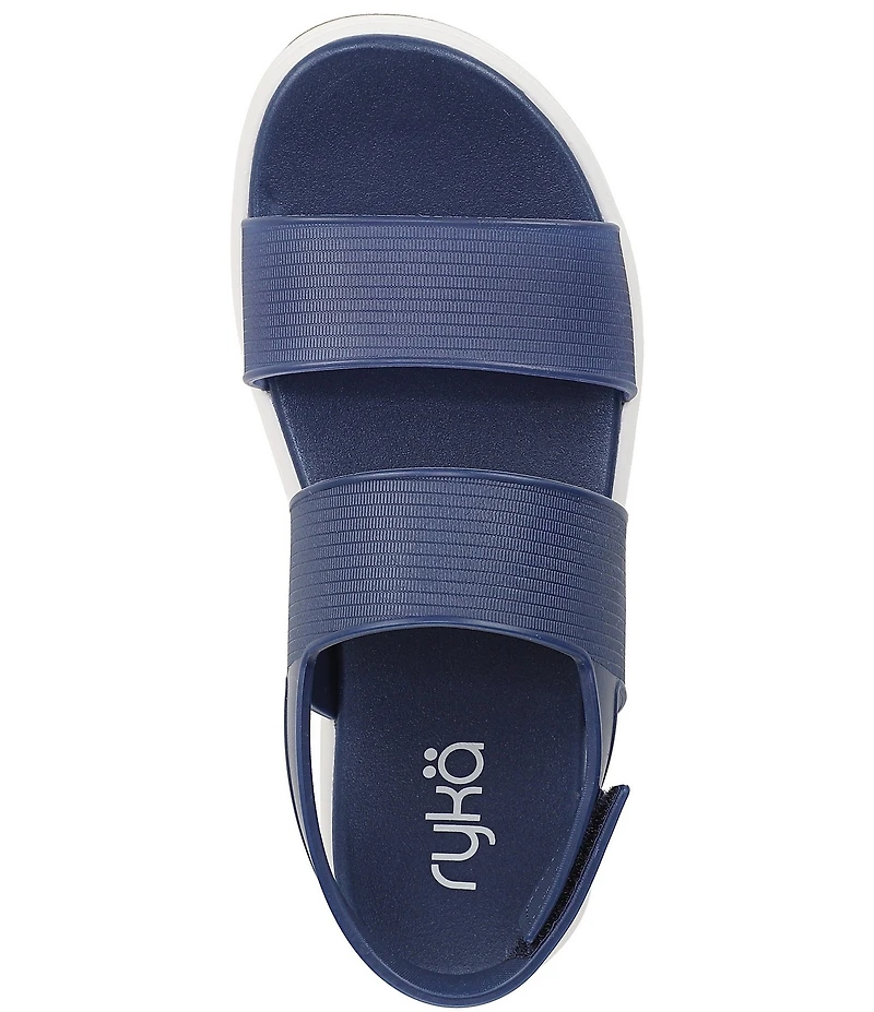 Ryka Women's Viv Vinyl EVA Slingback Sandals