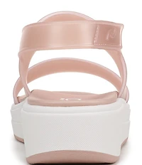 Ryka Women's Viv Vinyl EVA Slingback Sandals