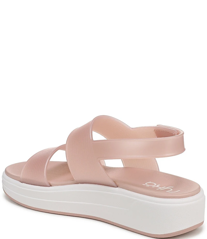 Ryka Women's Viv Vinyl EVA Slingback Sandals