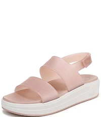 Ryka Women's Viv Vinyl EVA Slingback Sandals