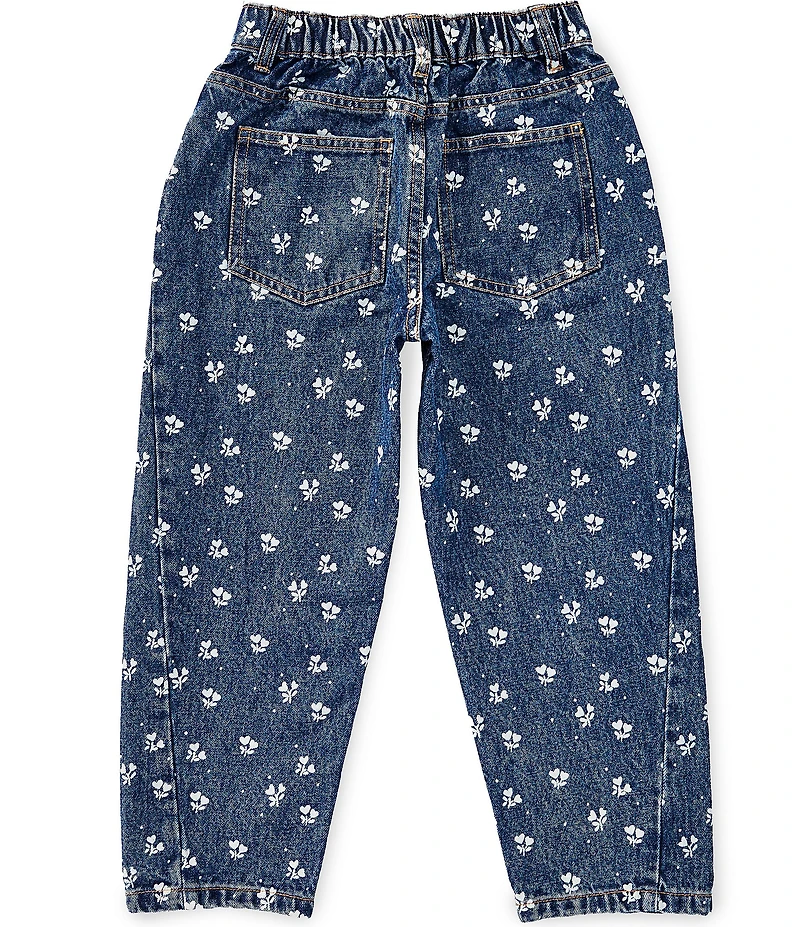 Rylee + Cru Girls Denim Barrel Jeans