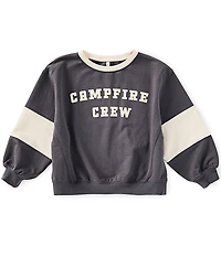 Rylee + Cru Little Boys Campfire Crew Sweatshirt