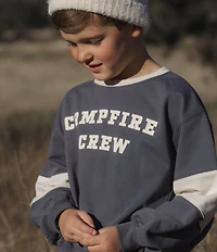 Rylee + Cru Little Boys Campfire Crew Sweatshirt