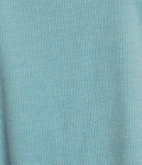 Sadie & Sage Cuff Short Sleeve Ribbed Knit Pullover Top