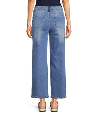 Sadie & Sage Denim 5-Pocket Straight Leg Full Length Jeans