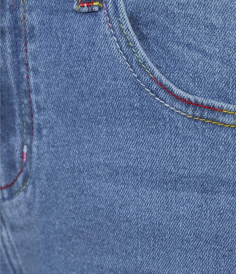 Sadie & Sage Denim 5-Pocket Straight Leg Full Length Jeans